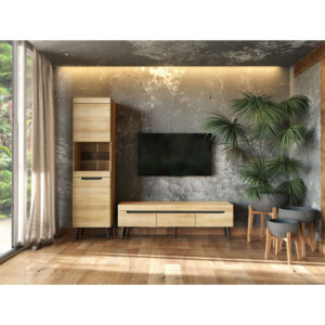 GRIF TV STAND ΦΥΣΙΚΟ 160x40x50