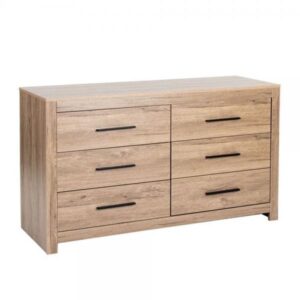 DODO ΚΟΜΟΤΑ OAK ΣΚΟΥΡΟ 132x45xH75cm