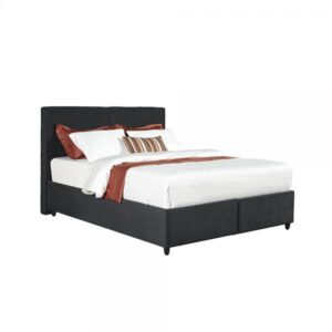 HONEY ΚΡΕΒΑΤΙ ΜΕ ΑΠΟΘΗΚ. ΧΩΡΟ (ΓΙΑ ΣΤΡΩΜΑ 160x200cm) MIDNIGHT BLUE 04-811 207x165xH120cm
