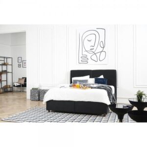 HONEY ΚΡΕΒΑΤΙ ΜΕ ΑΠΟΘΗΚ. ΧΩΡΟ (ΓΙΑ ΣΤΡΩΜΑ 160x200cm) MIDNIGHT BLUE 04-811 207x165xH120cm