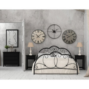 HOMEY ΣΥΡΤΑΡΙΕΡΑ 3ΣΥΡΤΑΡΙΑ ΜΑΥΡΟ 80x40x77