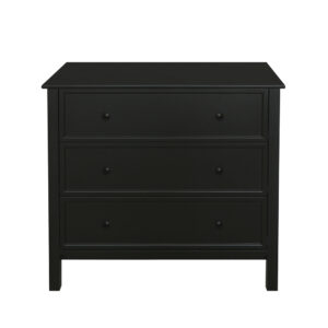 HOMEY ΣΥΡΤΑΡΙΕΡΑ 3ΣΥΡΤΑΡΙΑ ΜΑΥΡΟ 80x40x77