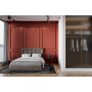 FIFTEEN ΚΕΦΑΛΑΡΙ ΚΑΙ ΥΦΑΣΜΑ ΒΑΣΗΣ BEIGE 160x6xH110cm