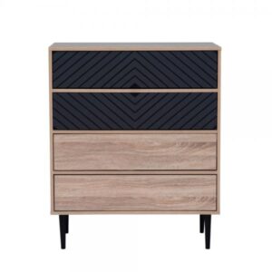 ARROW ΚΟΜΟΤΑ SONOMA ΜΑΥΡΟ 80x40xH98cm