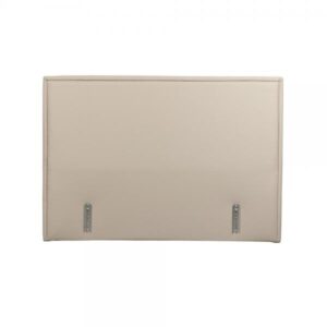FRAME ΚΡΕΒΑΤΙ ΜΕ ΑΠΟΘΗΚ. ΧΩΡΟ (ΓΙΑ ΣΤΡΩΜΑ 120x200cm) BEIGE ΣΚΟΥΡΟ 05-437 208x127xH121cm