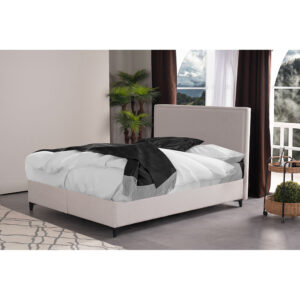 FRAME ΚΡΕΒΑΤΙ ΜΕ ΑΠΟΘΗΚ. ΧΩΡΟ (ΓΙΑ ΣΤΡΩΜΑ 160x200cm) BEIGE 16-854 208x167x121