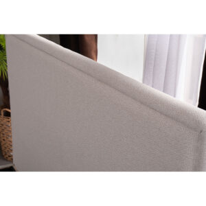 FRAME ΚΡΕΒΑΤΙ ΜΕ ΑΠΟΘΗΚ. ΧΩΡΟ (ΓΙΑ ΣΤΡΩΜΑ 160x200cm) BEIGE 16-854 208x167x121