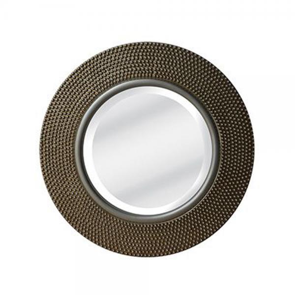 DOTS ΚΑΘΡΕΠΤΗΣ CHAMPAGNE ANTIQUE D80x4cm