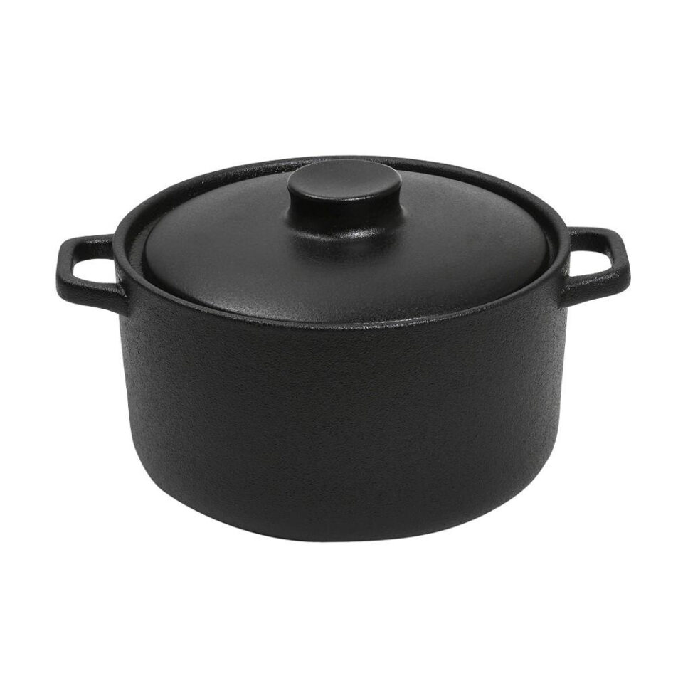 LAVA ΚΑΤΣΑΡΟΛΑ STONEWARE ΜΑΥΡΗ 2500ML 28χ21χ12ΕΚ.