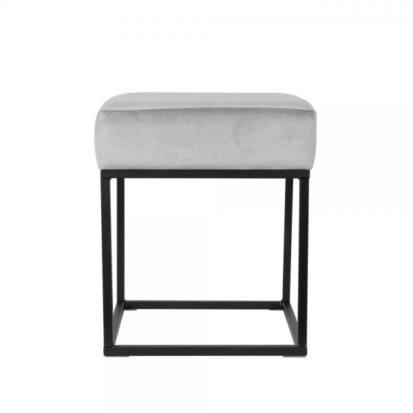 CUBE ΣΚΑΜΠΩ ΓΚΡΙ 34x34xH40cm