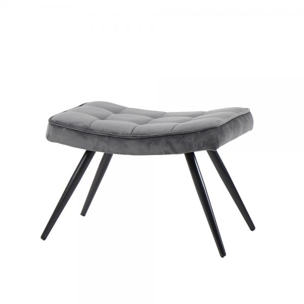 MORGAN ΣΚΑΜΠΩ ΓΚΡΙ 57x40xH40cm