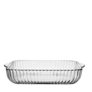 BORCAM SQUARE TRAY TEMP. 3200ML H:6 D:31,7CM P/108 GB1.OB6 (smC)...