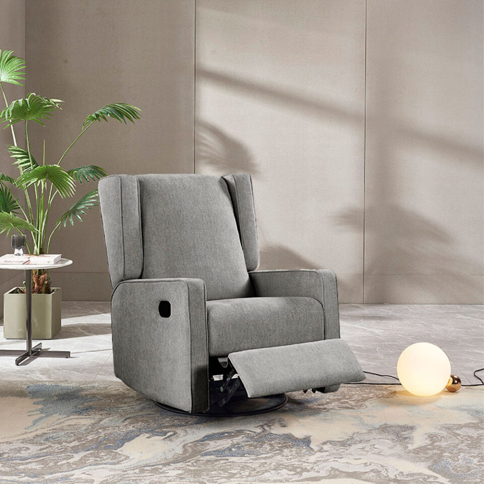 CLASSICO ΠΟΛΥΘΡΟΝΑ RECLINER ΓΚΡΙ 75x95x102