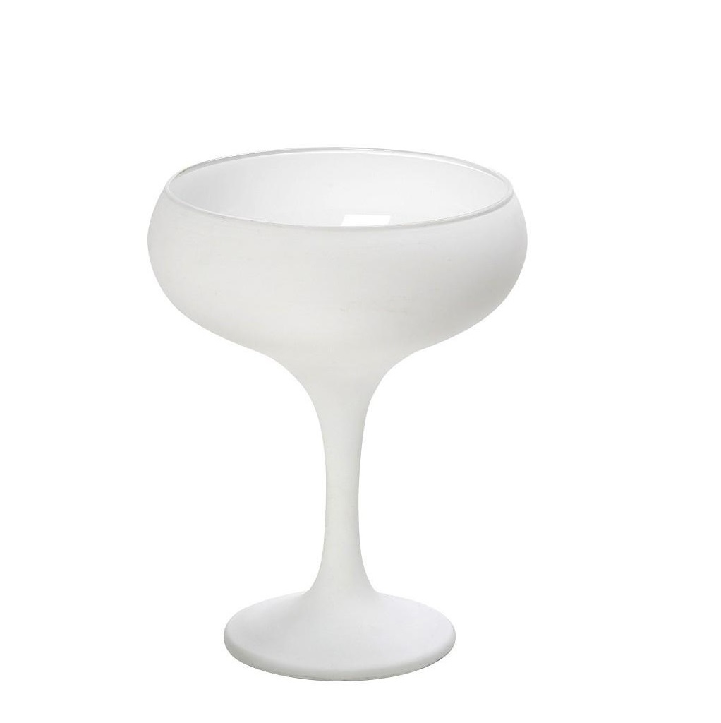 DIS. MAYA WHITE ΠΟΤΗΡΙ ΣΑΜΠ. COUPE ΛΕΥΚΟ ΜΑΤ 270CC 9,5Χ13,2ΕΚ