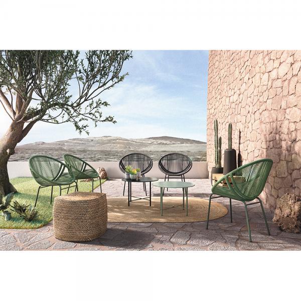 GIRO COFFEE TABLE ΛΑΔΙ 60x60xH50cm