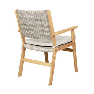 CAPRI ΚΑΡΕΚΛΑ ΛΕΥΚΟ ΓΚΡΙ 64.2x60x88.5
