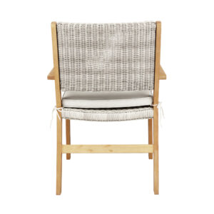 CAPRI ΚΑΡΕΚΛΑ ΛΕΥΚΟ ΓΚΡΙ 64.2x60x88.5