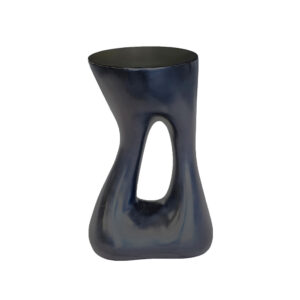 ABSTRACT SIDE TABLE ΜΑΥΡΟ 38x28x56