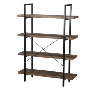 BRICK-URBAN ΒΙΒΛΙΟΘΗΚΗ ΚΑΡΥΔΙ ΜΑΥΡΟ 105x32x140