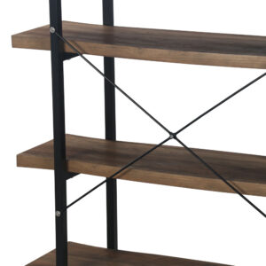 BRICK-URBAN ΒΙΒΛΙΟΘΗΚΗ ΚΑΡΥΔΙ ΜΑΥΡΟ 105x32x140