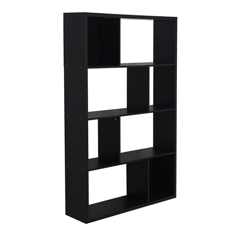 DOMINO ΒΙΒΛΙΟΘΗΚΗ ΜΑΥΡΟ OAK 120x29x180