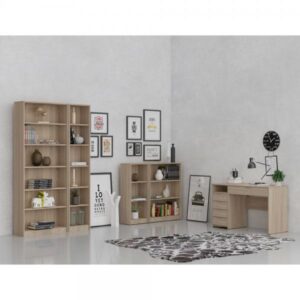 BIBLIOTECA ΓΡΑΦΕΙΟ SONOMA 117x52xH73cm