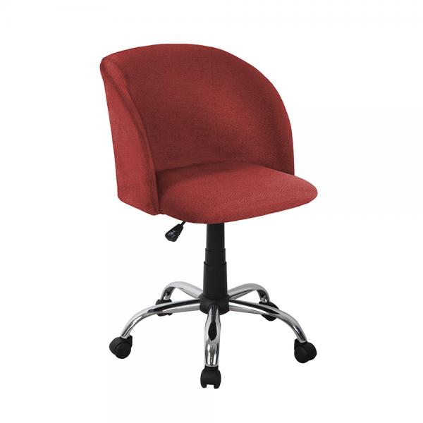UNIQUE ΚΑΡΕΚΛΑ ΓΡΑΦΕΙΟΥ RASPBERRY 54,5x59,5xH79-88cm