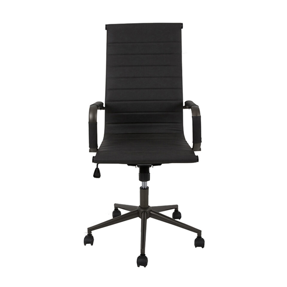 AVANT ΚΑΡΕΚΛΑ ΓΡΑΦΕΙΟΥ ΑΝΘΡΑΚΙ ΜΑΥΡΟ 55.5x63x118