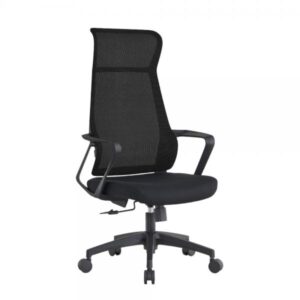 OPRA ΚΑΡΕΚΛΑ ΓΡΑΦΕΙΟΥ ΜΑΥΡΟ 59x61xH130cm