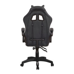 BUCKET ΚΑΡΕΚΛΑ ΓΡΑΦΕΙΟΥ ΓΚΡΙ ΜΑΥΡΟ 65x63x125