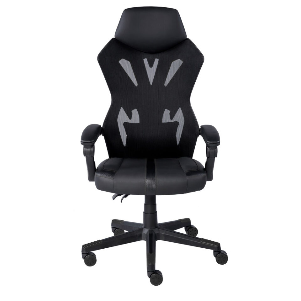 OUTRIDER ΚΑΡΕΚΛΑ GAMING ΓΡΑΦΕΙΟΥ ΜΑΥΡΟ 50x74x128