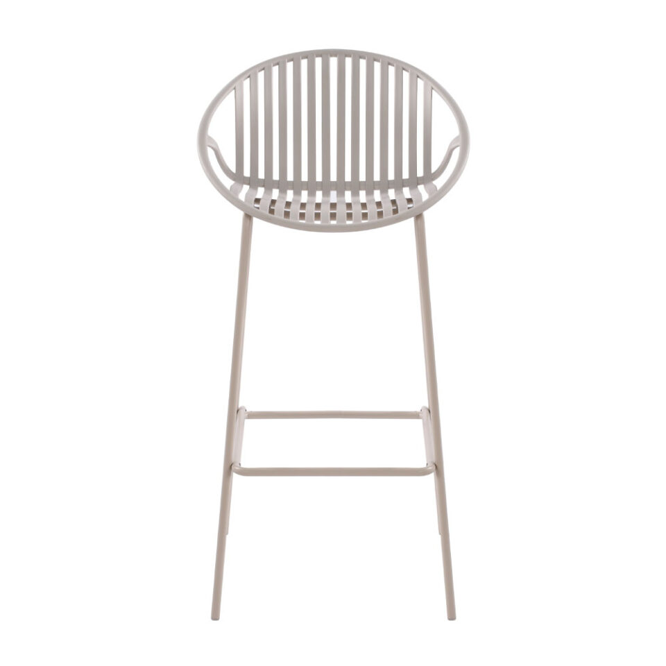 NADIN ΣΚΑΜΠΟ BAR OFF WHITE 50,5x45,5xH99,5cm