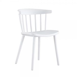 ORLANDO ΚΑΡΕΚΛΑ ΛΕΥΚΟ 47x45xH75cm