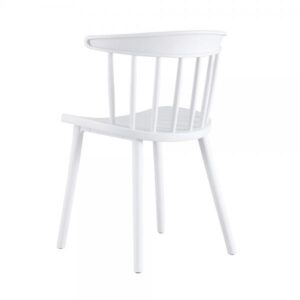 ORLANDO ΚΑΡΕΚΛΑ ΛΕΥΚΟ 47x45xH75cm