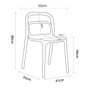 SMITH ΚΑΡΕΚΛΑ ΛΕΥΚΟ 53x41x80