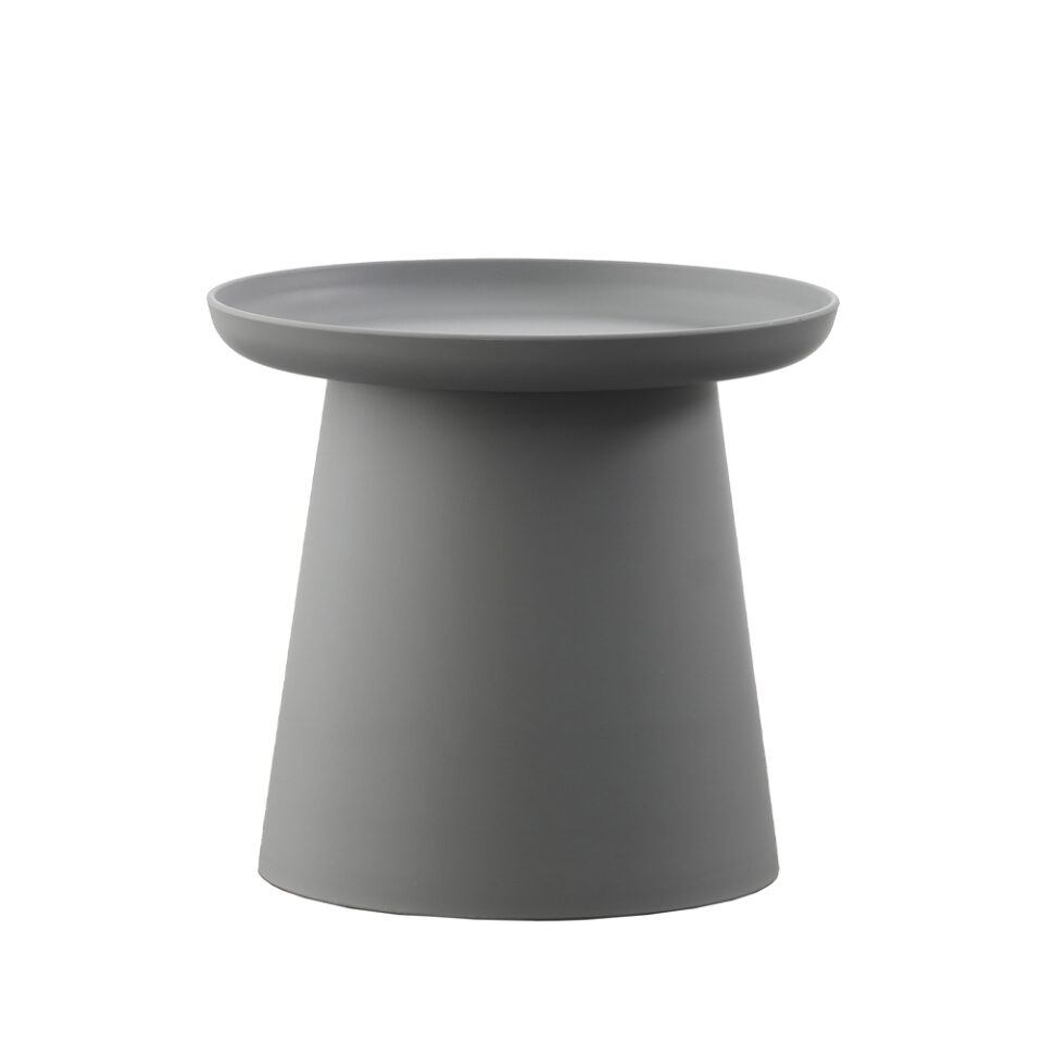 TECH COFFEE TABLE ΓΚΡΙ 50x50x46.5cm