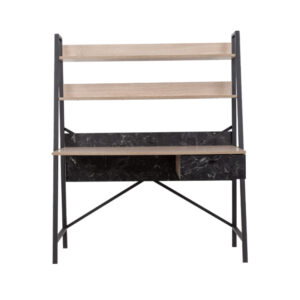 ATRIUM ΓΡΑΦΕΙΟ 1ΣΥΡΤΑΡΙ SONOMA ΜΑΥΡΟ ΠΕΤΡΑ 125x55x150