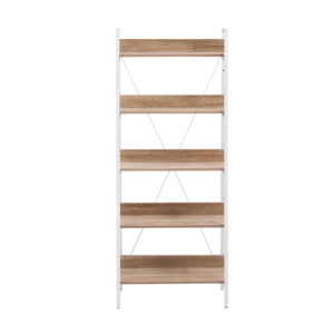 ONE STEP UP ΒΙΒΛΙΟΘΗΚΗ 5ΡΑΦΙΑ SONOMA ΛΕΥΚΟ 60x35x149