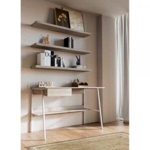 ONE STEP UP ΓΡΑΦΕΙΟ SONOMA ΛΕΥΚΟ 120x60xH76cm
