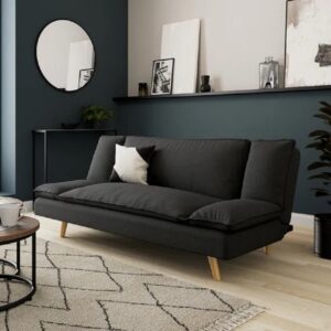COZY ΚΑΝΑΠΕΣ ΚΡΕΒΑΤΙ 3ΘΕΣΙΟΣ ΑΝΘΡΑΚΙ 191x103x84