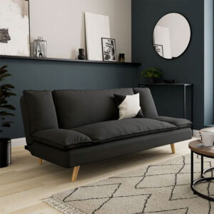 COZY ΚΑΝΑΠΕΣ ΚΡΕΒΑΤΙ 3ΘΕΣΙΟΣ ΑΝΘΡΑΚΙ 191x103x84