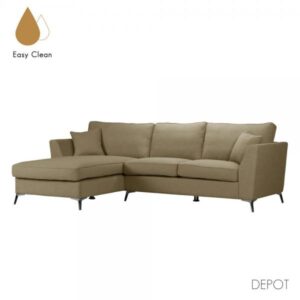 BOEL ΚΑΝΑΠΕΣ ΓΩΝΙΑ ΑΡΙΣΤΕΡΗ BEIGE 280x170xH92cm