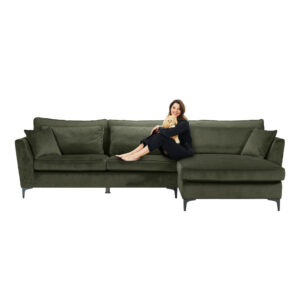 FOREVER ΚΑΝΑΠΕΣ ΓΩΝΙΑ ΔΕΞΙΑ ΛΑΔΙ 316x185xH92cm