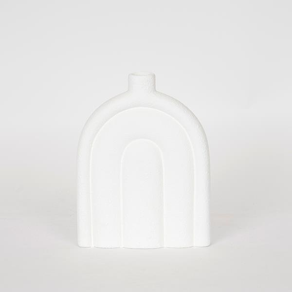 ΒΑΖΟ ΚΕΡΑΜΙΚΟ ΛΕΥΚΟ 17x5.5x22cm