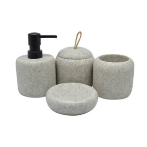 ΘΗΚΗ ΓΙΑ ΒΑΜΒΑΚΙ ΠΟΛΥΕΣΤΕΡΙΚΗ ΕΦΕ ΓΚΡΙ ΠΕΤΡΑ,9,5x9,5x9,5εκ.