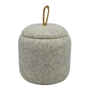 ΘΗΚΗ ΓΙΑ ΒΑΜΒΑΚΙ ΠΟΛΥΕΣΤΕΡΙΚΗ ΕΦΕ ΓΚΡΙ ΠΕΤΡΑ,9,5x9,5x9,5εκ.