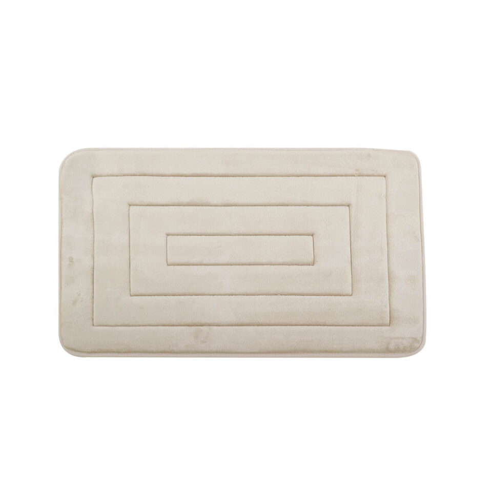ΠΑΤΑΚΙ ΜΠΑΝΙΟΥ MEMORY FOAM ΜΠΕΖ ΜΕ SBR 50x80εκ.
