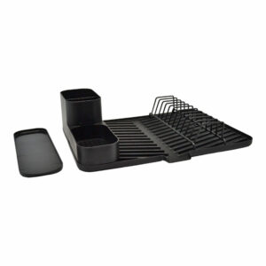 ΠΙΑΤΟΘΗΚΗ ΜΕΤΑΛΛΙΚΗ 4 ΤΕΜΑΧΙΩΝ ΣΕ ΜΑΥΡΟ ΧΡΩΜΑ 42,5x29x12εκ.