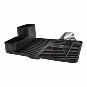 ΠΙΑΤΟΘΗΚΗ ΜΕΤΑΛΛΙΚΗ 4 ΤΕΜΑΧΙΩΝ ΣΕ ΜΑΥΡΟ ΧΡΩΜΑ 42,5x29x12εκ.