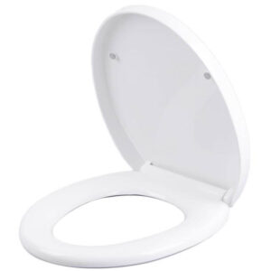 ΚΑΠΑΚΙ ΤΟΥΑΛΕΤΑΣ ΡΡ SOFT CLOSE ΑΣΠΡΟ-INOX 36,8x43εκ.